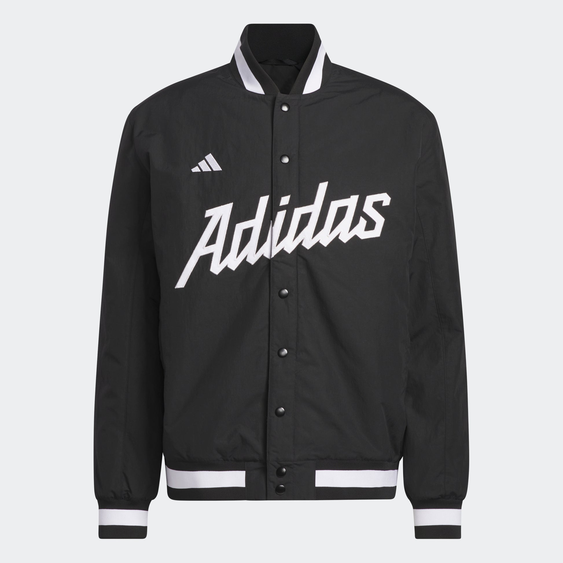 Coach Jacket Adidas Stripe Black Jacket Adidas Baseball Coaches