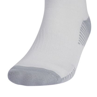 adidas COPA ZONE V Soccer Socks | Light Grey | Unisex