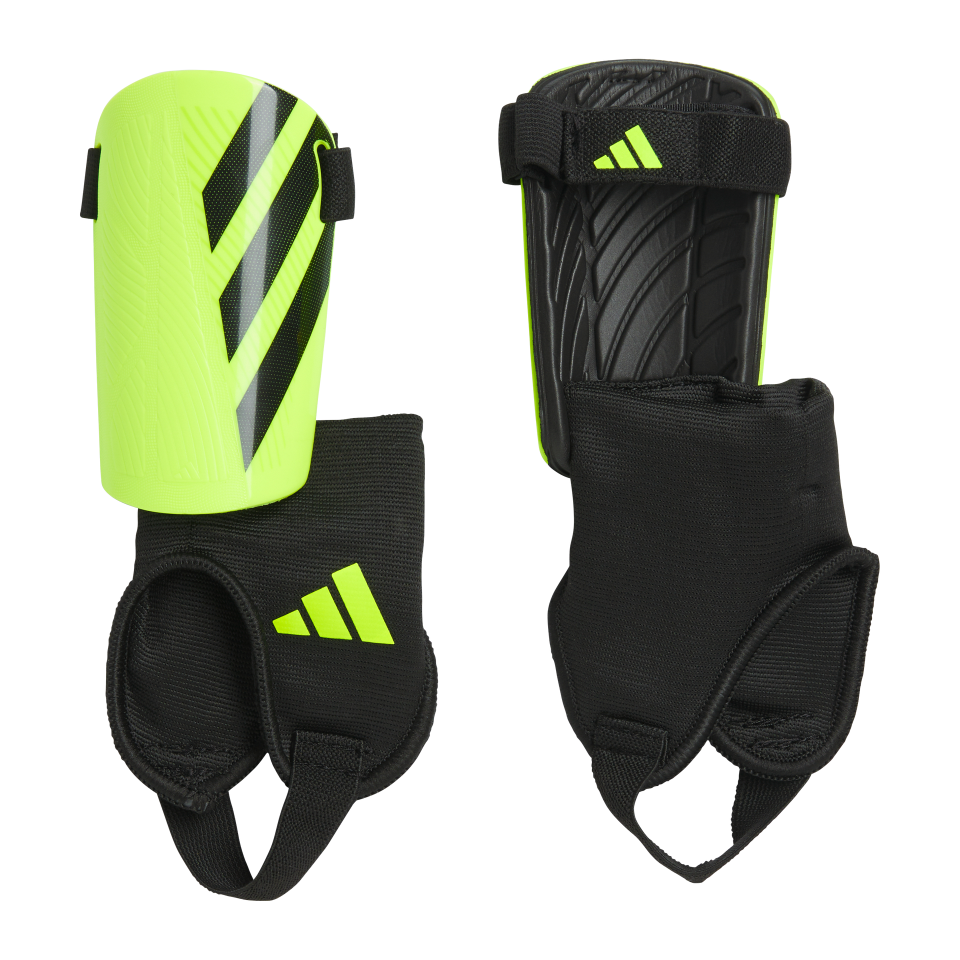 adidas TIRO Shin Guards | Lucid Lemon / Black – stripe 3 adidas