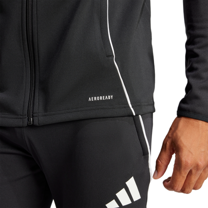 adidas Tiro25C Training Jacket | BLACK/TEGRFO | Men's – stripe 3 adidas Tiro25C Training Jacket | BLACK/TEGRFO | Men's – stripe 3