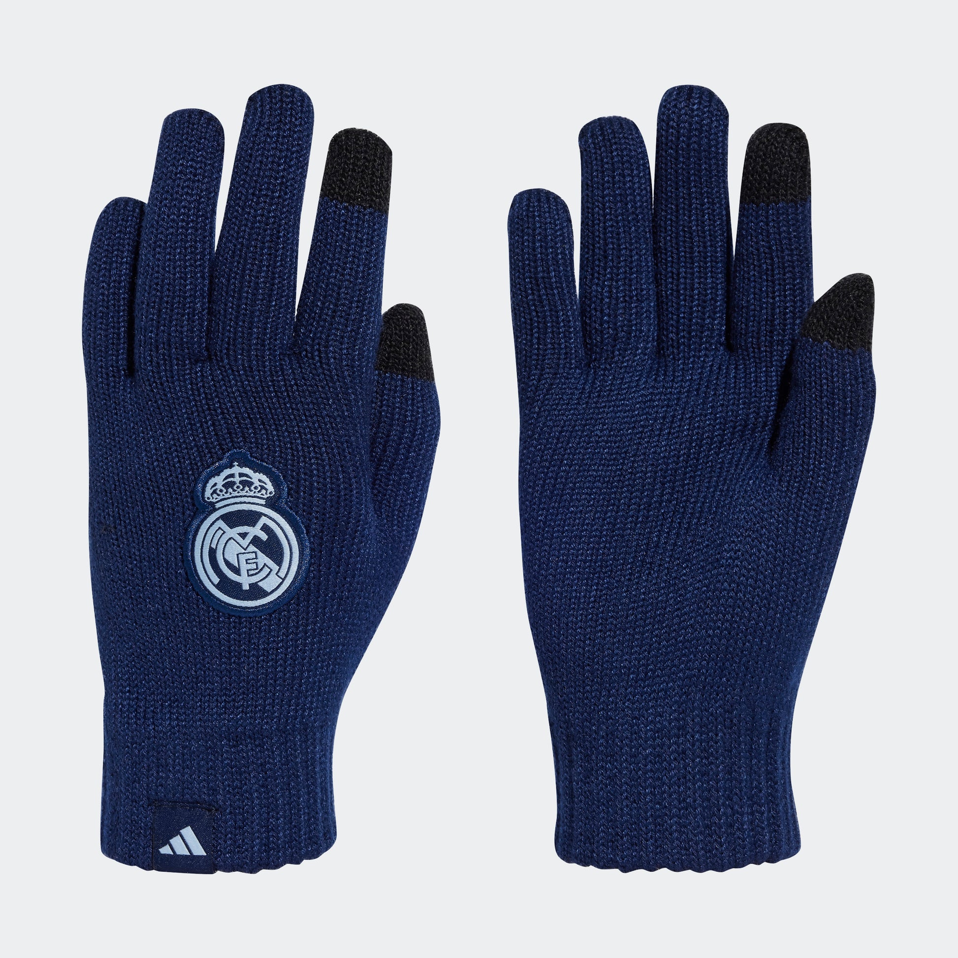 adidas Real Madrid Training Wear Knitted Gloves – stripe 3 adidas