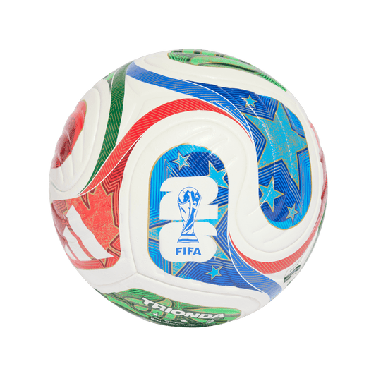 adidas FIFA World Cup 26™ Trionda Pro Ball | White / Solar Blue / Hi-Res Red / Flash Lime