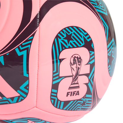 adidas FIFA World Cup 26™ Trionda Club Ball | Beam Pink / Noble Red / Blue