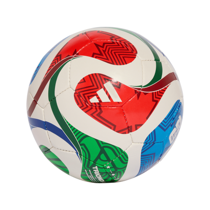 adidas FIFA World Cup 26™ Trionda Training Sala Ball | White / Royal Blue / Solar Blue / Power Red