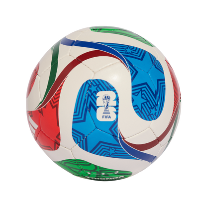 adidas FIFA World Cup 26™ Trionda Training Sala Ball | White / Royal Blue / Solar Blue / Power Red