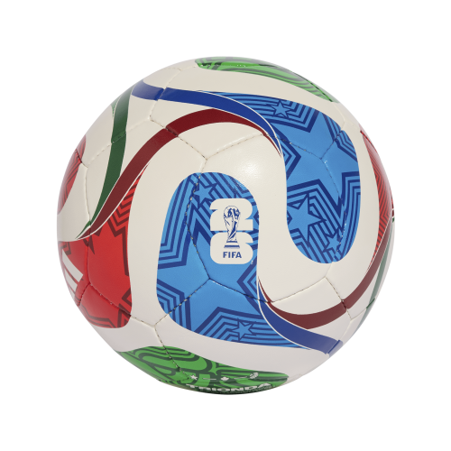 adidas FIFA World Cup 26™ Trionda Training Sala Ball | White / Royal Blue / Solar Blue / Power Red