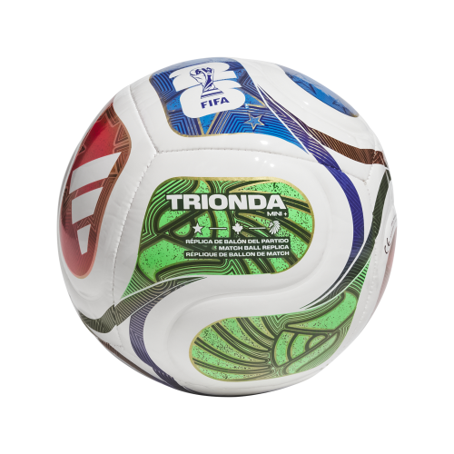 adidas FIFA World Cup 26™ Trionda Mini+ Ball | White / Royal Blue / Solar Blue / Power Red