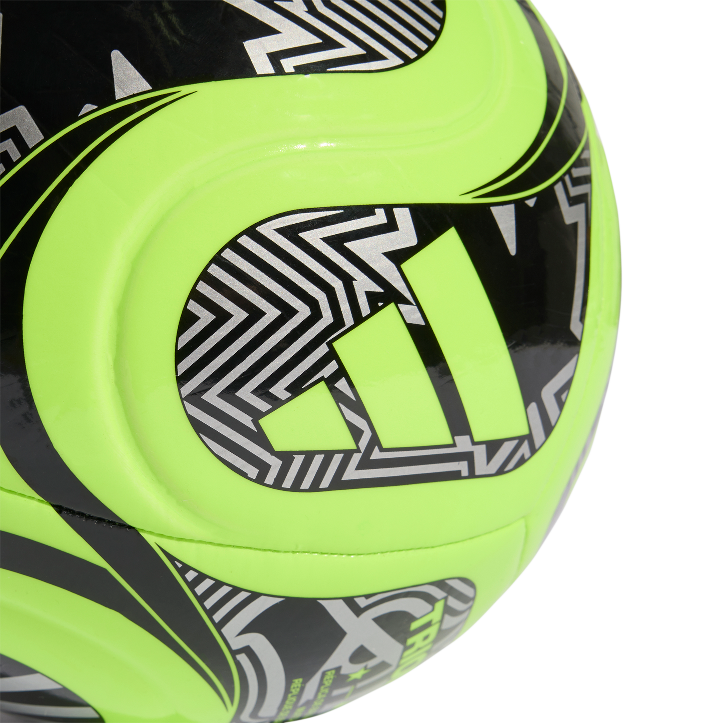 adidas FIFA World Cup 26™ Trionda Club Ball | Lucid Lemon / Black / Silver Metallic