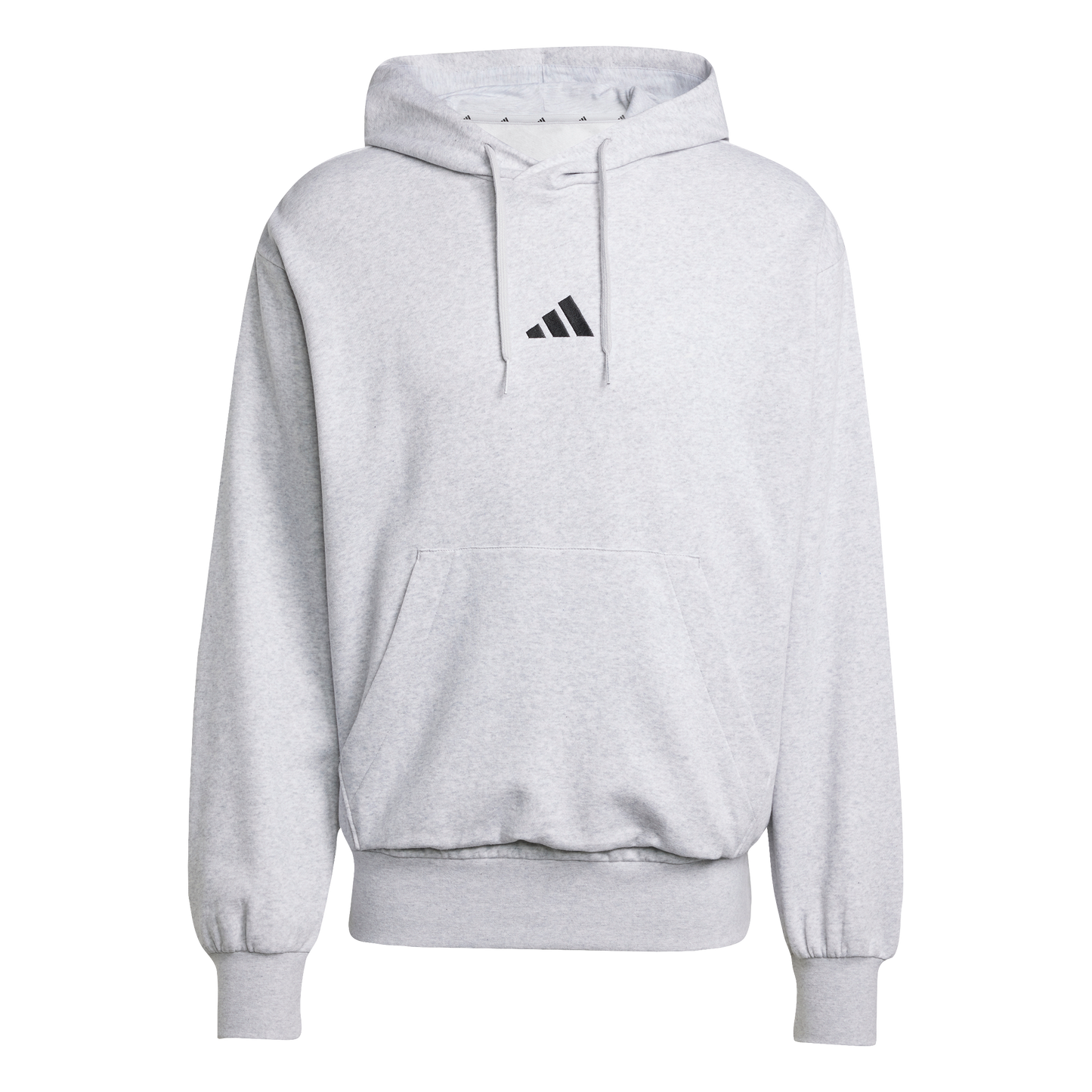 adidas Feelcozy Fleece Hoodie | Light Grey | Men's