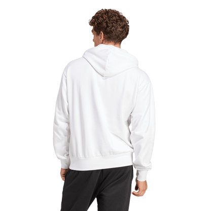 adidas Essentials Feelcozy Fleece Hoodie | White | Men's