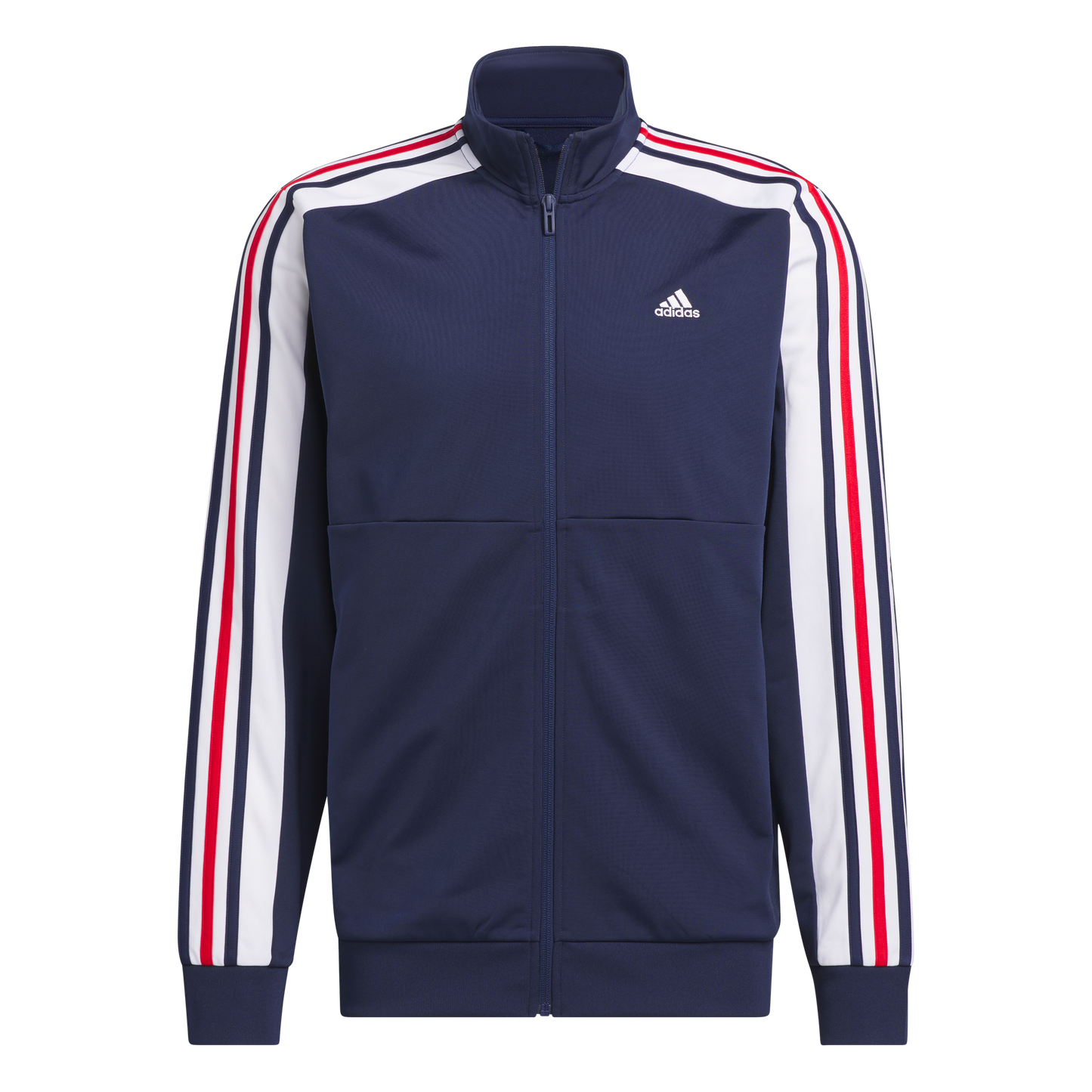 adidas Men's Nations Track Top | Navy Blue / White / Red | Men's