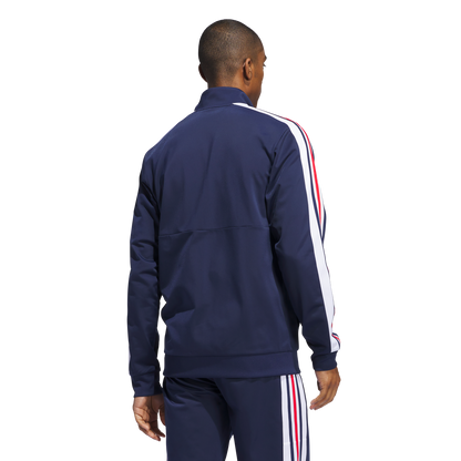 adidas Men's Nations Track Top | Navy Blue / White / Red | Men's