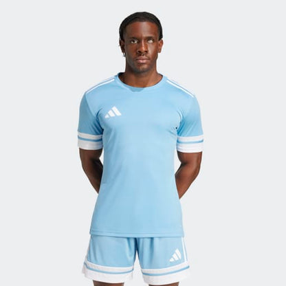 adidas SQUADRA 25 Soccer Jersey | Light Blue | Men's