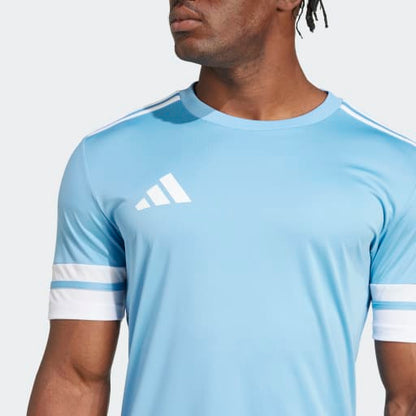 adidas SQUADRA 25 Soccer Jersey | Light Blue | Men's
