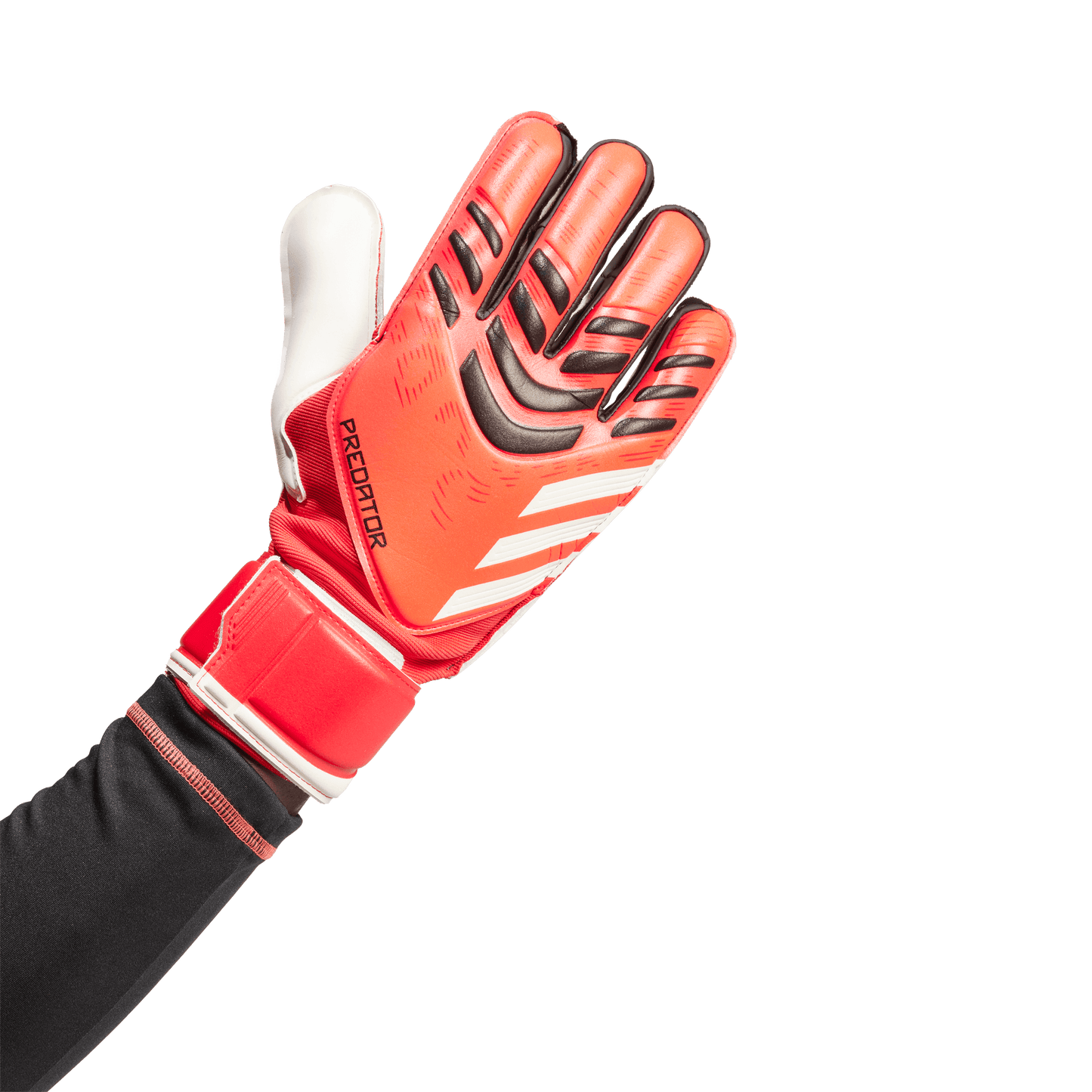 adidas Predator Training Soccer Goalkeeper Gloves | Pure Ruby / Lucid Red / Black | Men's