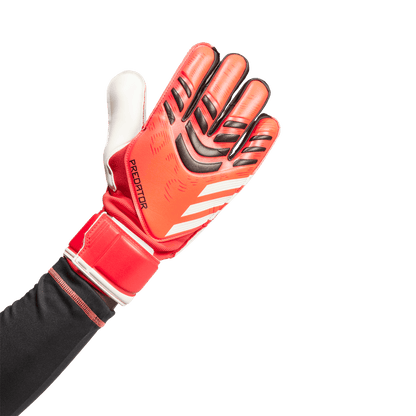 adidas Predator Training Soccer Goalkeeper Gloves | Pure Ruby / Lucid Red / Black | Men's