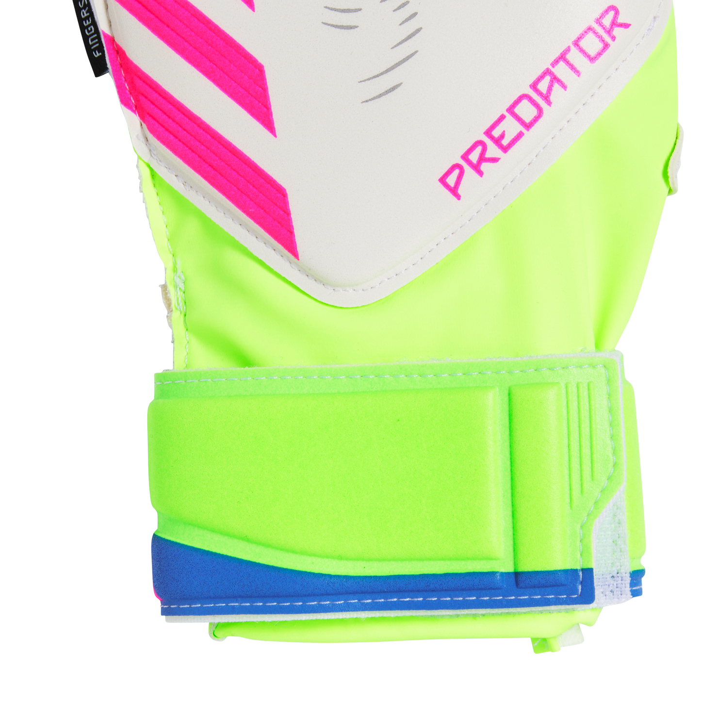 adidas Predator Match Soccer Goalkeeper Gloves | Lucid Lemon / White | Kid's