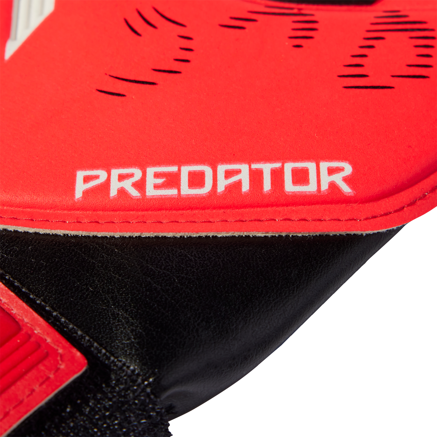 adidas Predator Training Soccer Goalkeeper Gloves | Black / Lucid Red / White | Kid's