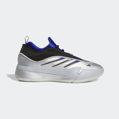 adidas Men's Dame 9 Basketball Shoes - Silver Metallic/Core Black/Lucid Blue / 9 adidas Men's Dame 9 Basketball Shoes - Silver Metallic/Core Black/Lucid Blue / 9