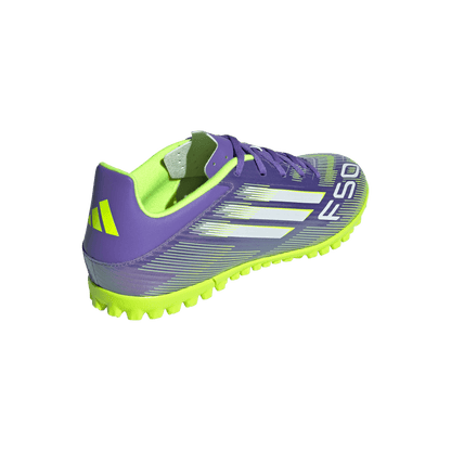 adidas F50 CLUB Artificial Turf Soccer Shoes | Purple Rush / Cloud White / Lucid Lemon | Men's