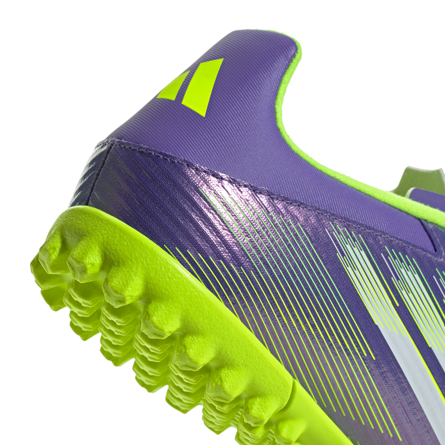 adidas F50 CLUB Artificial Turf Soccer Shoes | Purple Rush / Cloud White / Lucid Lemon | Men's