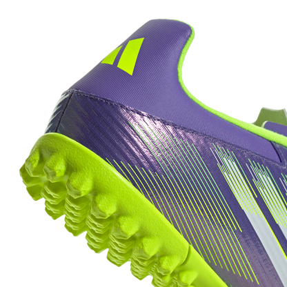 adidas F50 CLUB Artificial Turf Soccer Shoes | Purple Rush / Cloud White / Lucid Lemon | Men's
