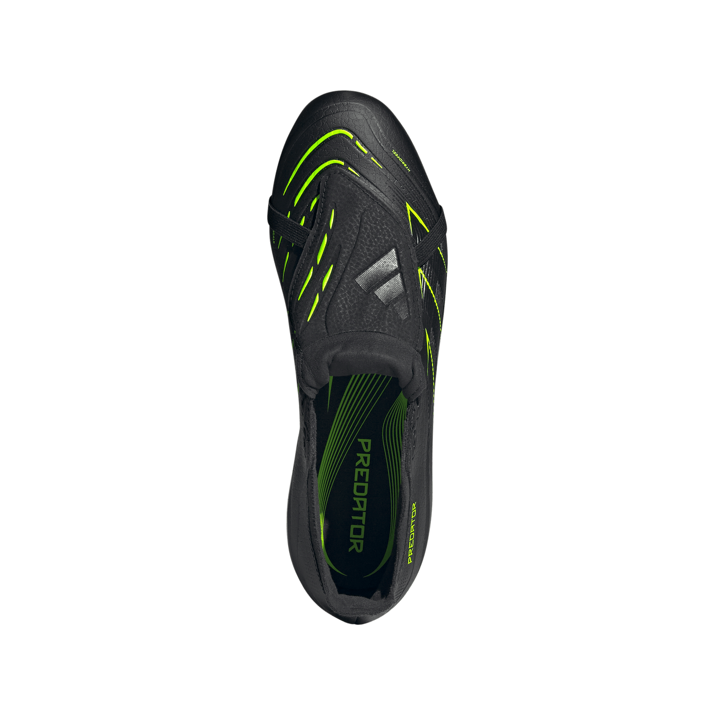 adidas Predator League Firm Ground Soccer Cleats | Core Black / Carbon / Lucid Lemon | Men's