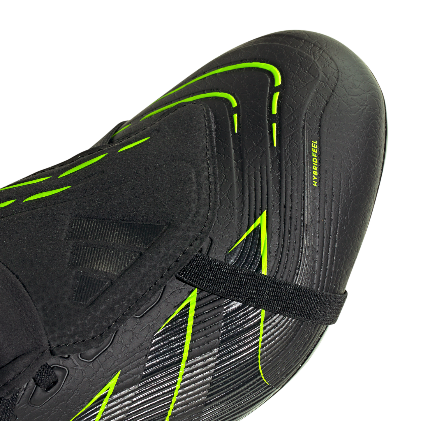 adidas Predator League Firm Ground Soccer Cleats | Core Black / Carbon / Lucid Lemon | Men's