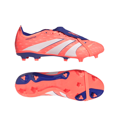 adidas Predator League Firm Ground Soccer Cleats | Orange / White / Purple Shade | Men's