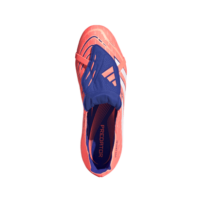 adidas Predator League Firm Ground Soccer Cleats | Orange / White / Purple Shade | Men's