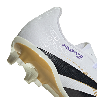 adidas Predator League Firm/Multi-Ground Cleats | Lucid Red / Core Black / Cloud White | Kids