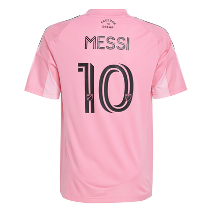 adidas Inter Miami CF 25/26 Messi Home Jersey | Pink | Kid's