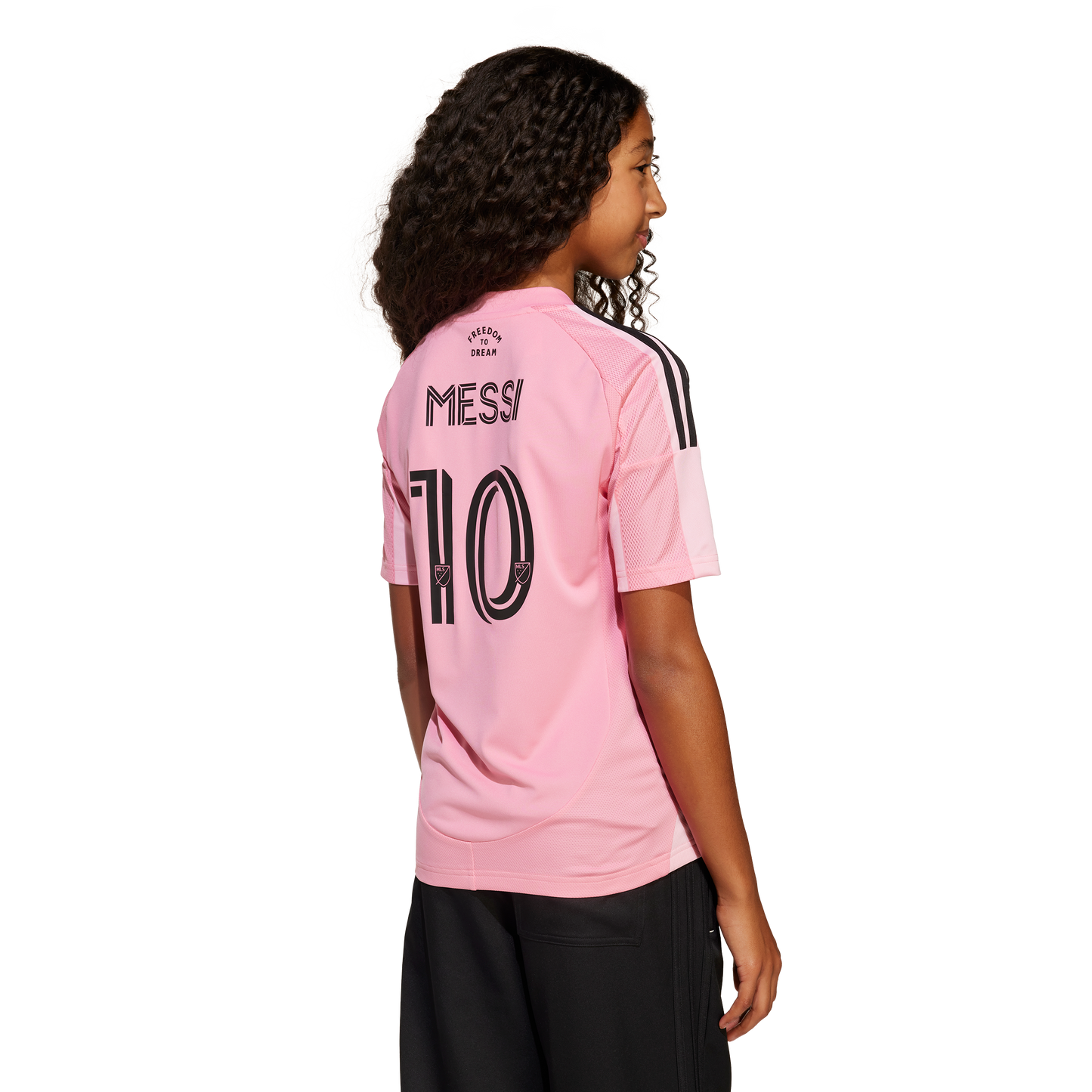 adidas Inter Miami CF 25/26 Messi Home Jersey | Pink | Kid's