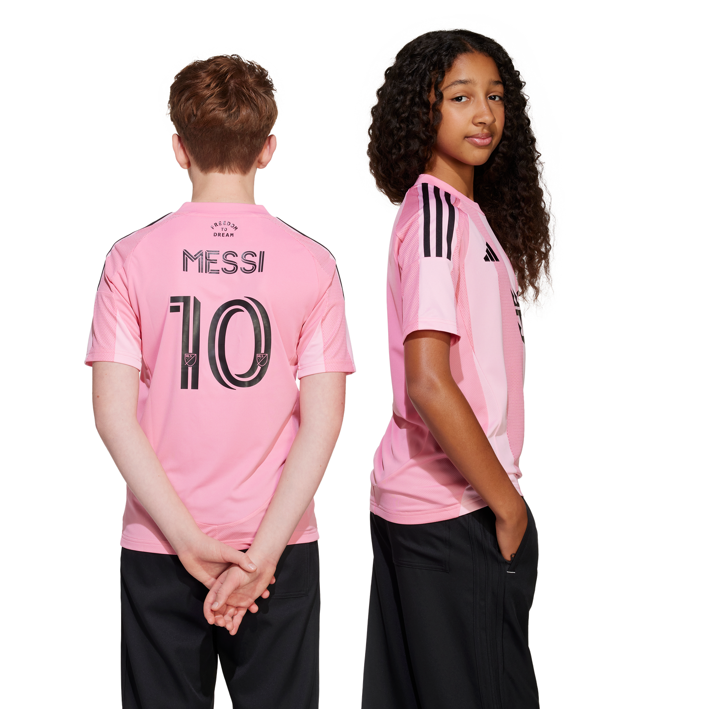 adidas Inter Miami CF 25/26 Messi Home Jersey | Pink | Kid's