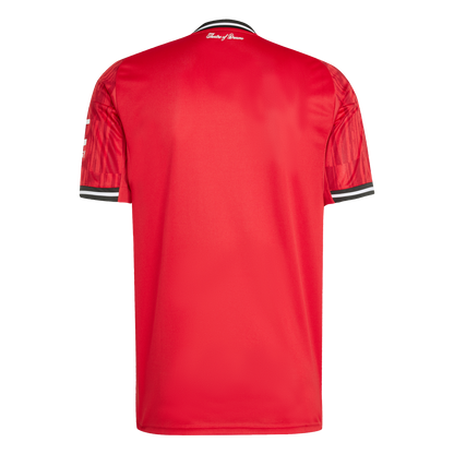 adidas MANCHESTER UNITED 25/26 HOME Soccer Jersey | MUFC Red | Men's