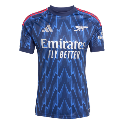 adidas Arsenal 25/26 Away Soccer Jersey | Night Indigo-Grey Two | Men's