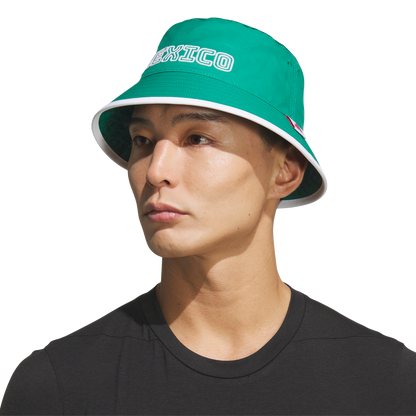 adidas Men's Mexico Fan Bucket | Bold Green / Team Dark Green / White