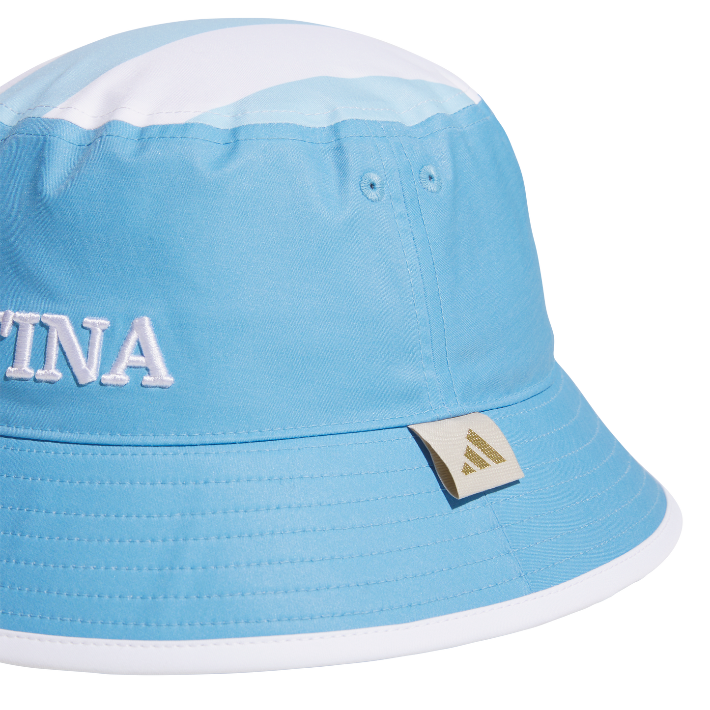 adidas Men's Argentina Fan Bucket | Light Blue / Icey Blue / White