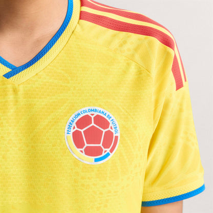 adidas Colombia 26 Authentic Home Jersey | Yellow | Men's