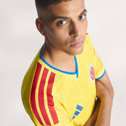 adidas Colombia 26 Authentic Home Jersey | Yellow | Men's