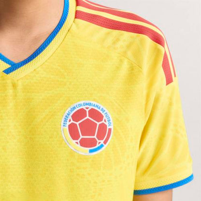 adidas Colombia 26 James Authentic Home Jersey | Yellow | Men's