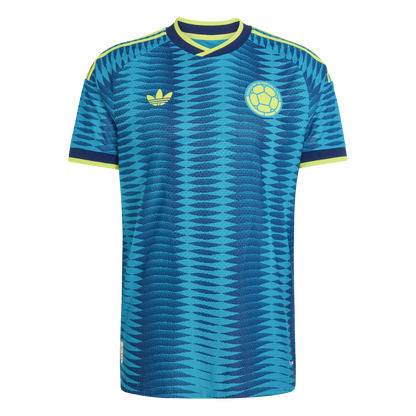 adidas Colombia 26 Away Authentic Jersey | Navy Blue/Petrol | Men's