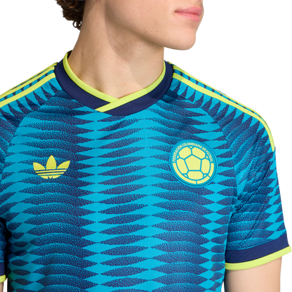 adidas Colombia 26 Away Jersey | Navy Blue/Petrol | Men's