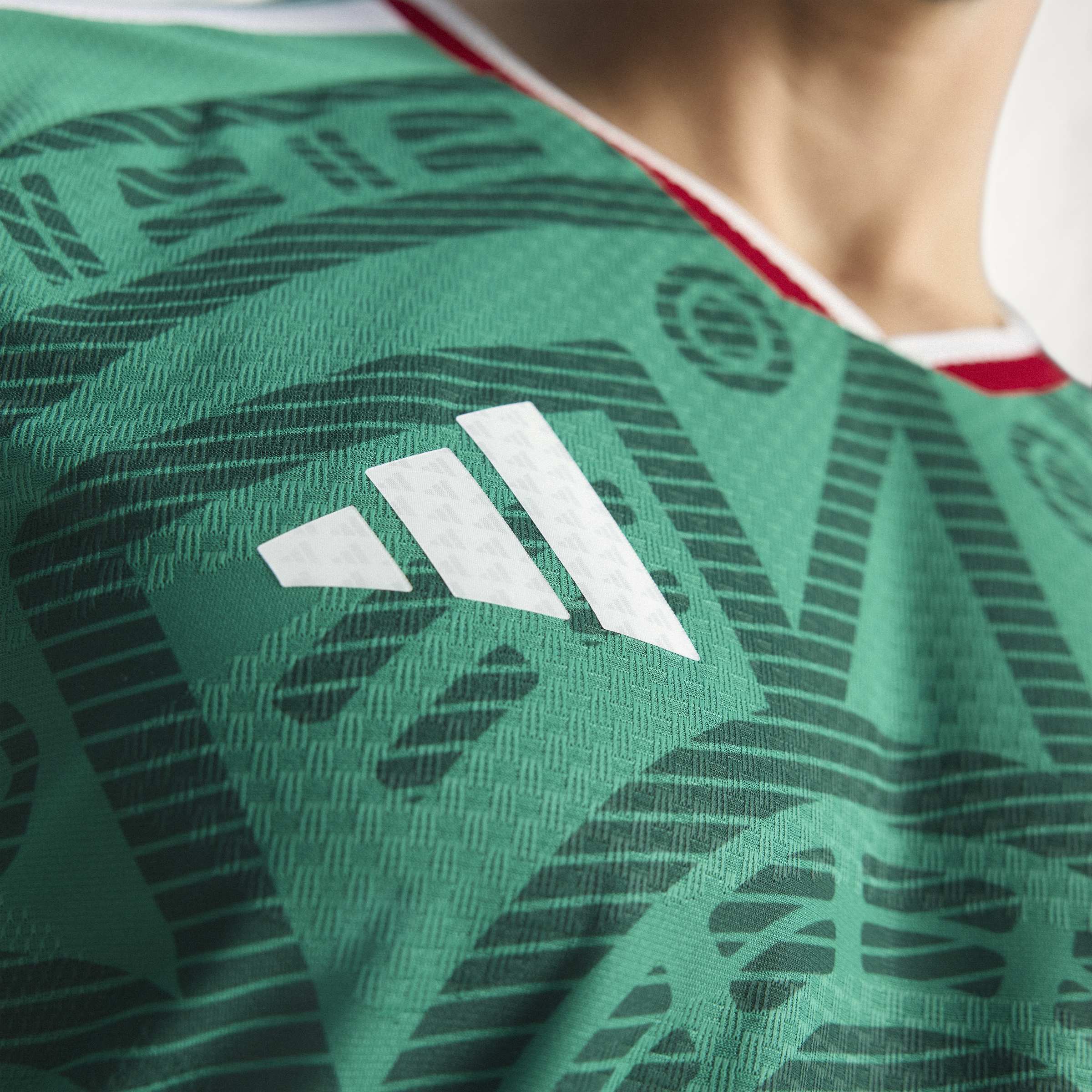 adidas Mexico 2026 Santi Giménez Authentic Home Jersey Men's