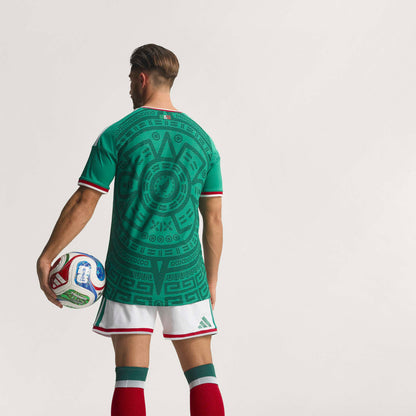 adidas Mexico 26 Authentic Home Jersey | Bold Green | Men's