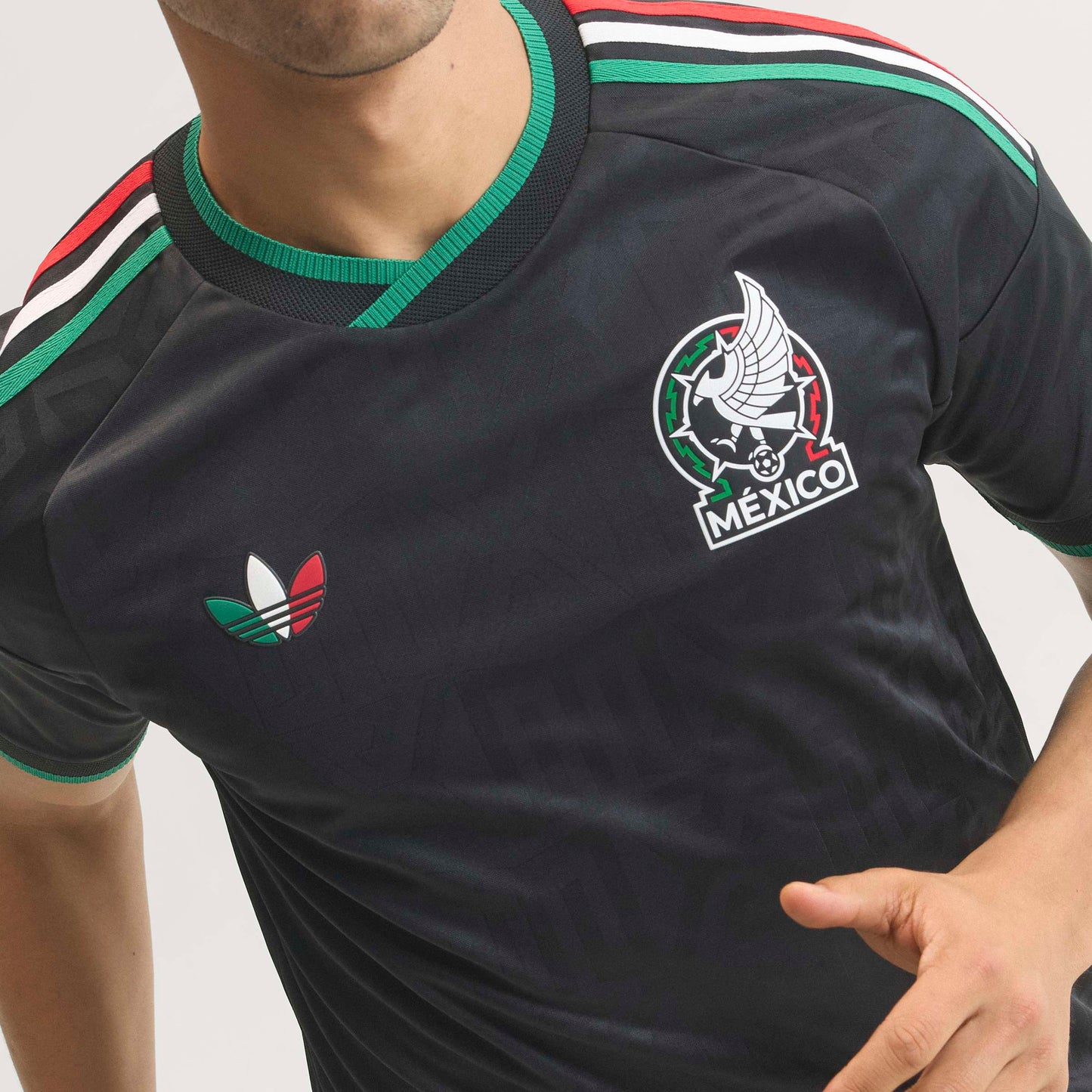 adidas Mexico 26 Third Authentic Jersey | Black | Men's