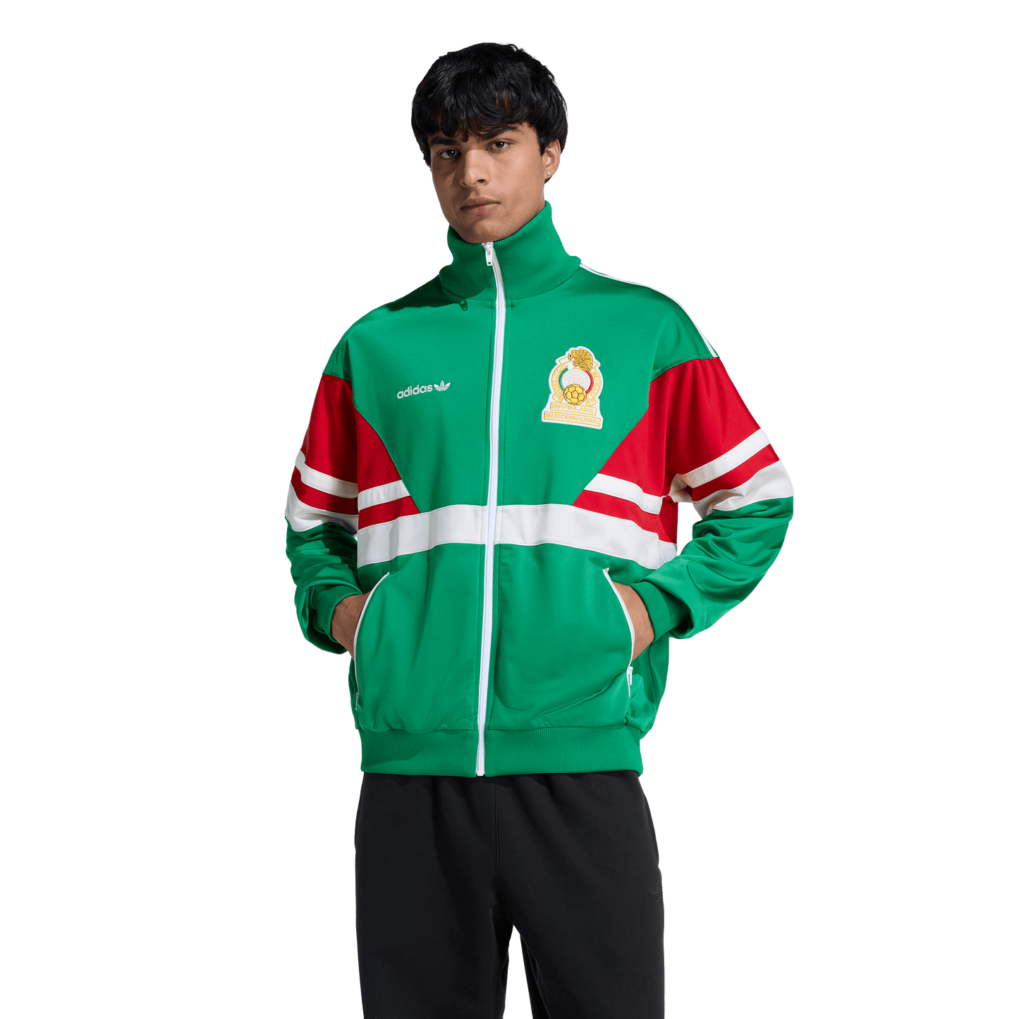 Mexico Track Top 1986 | Green/White | Men's