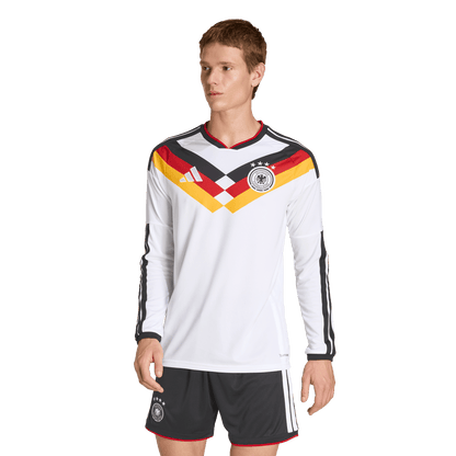 adidas Germany 26 Home Long Sleeve Jersey | White | Men's