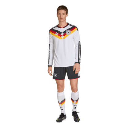 adidas Germany 26 Home Long Sleeve Jersey | White | Men's