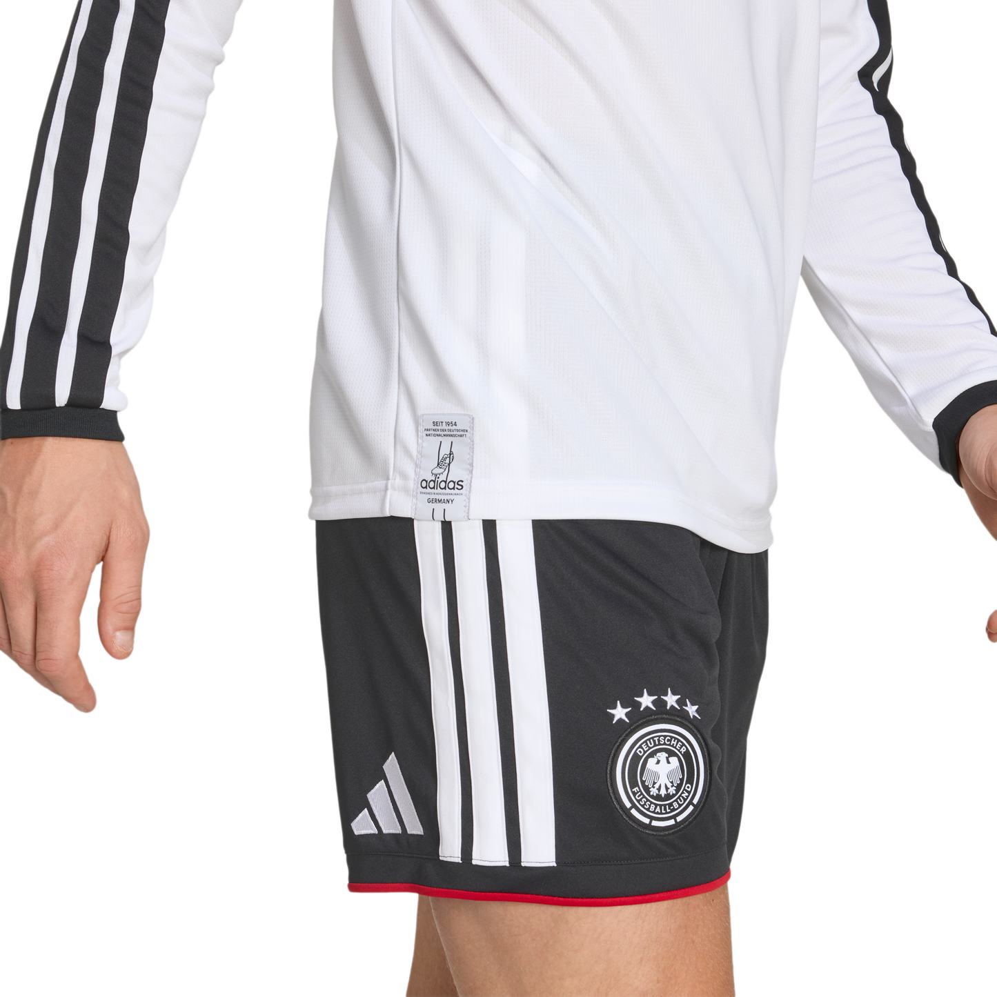 adidas Germany 26 Home Long Sleeve Jersey | White | Men's